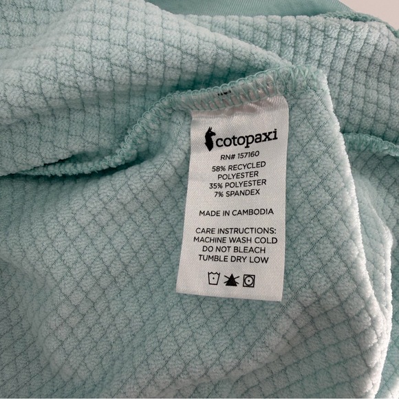 Cotopaxi Bandera Crew Sweatshirt Retro Colorblock Blue White Black Gray Mens XL - Picture 8 of 8